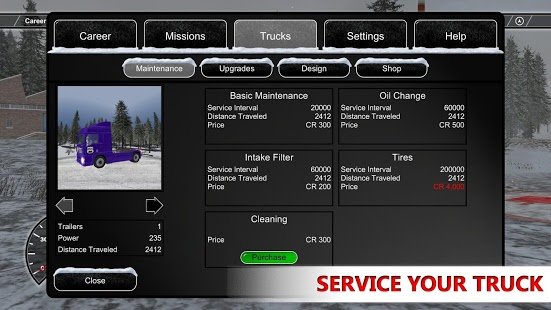 Скриншот Arctic Trucker Simulator