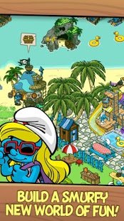 Скриншот Smurfs' Village