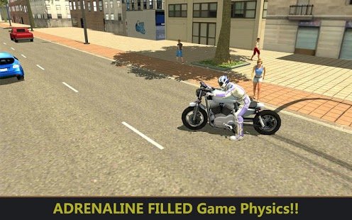 Скриншот Furious City Moto Bike Racer 2