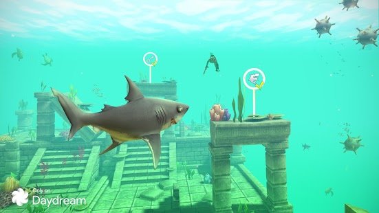 Скриншот Hungry Shark VR