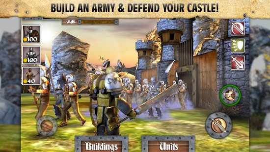 Скриншот Heroes and Castles