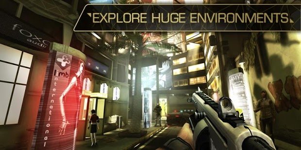 Скриншот Deus Ex: The Fall