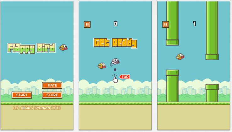 Скачать Flappy Bird на андроид телефон бесплатно