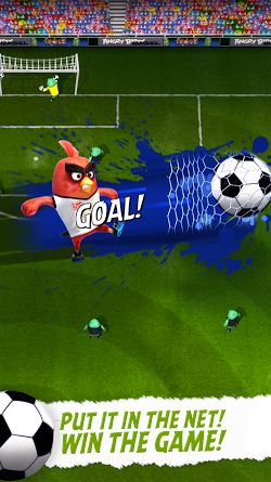 Angry Birds Goal! скачать на планшет бесплатно