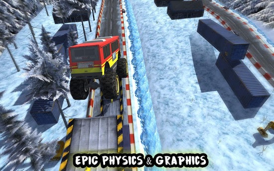 Скачать Crazy Monster Bus Stunt Race для android последнюю версию бесплатно
