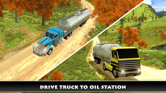 Offroad Oil Cargo Truck Sim 3D (Внедорожный Нефть Грузовой) скачать для телефонов андроид бесплатно