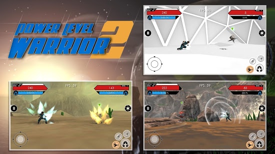 Скачать Power Level Warrior 2 для android последнюю версию бесплатно