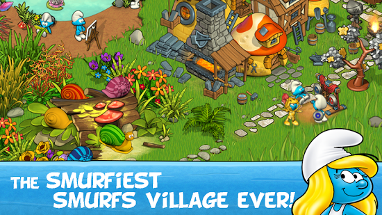 Скачать Smurfs' Village Magical Meadow без регистрации и смс