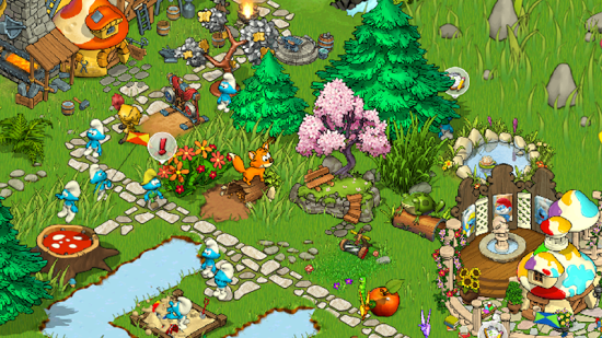 Скачать Smurfs' Village Magical Meadow для android телефона бесплатно