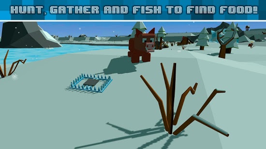 Winter Craft Survival Sim 3D скачать для телефонов андроид бесплатно