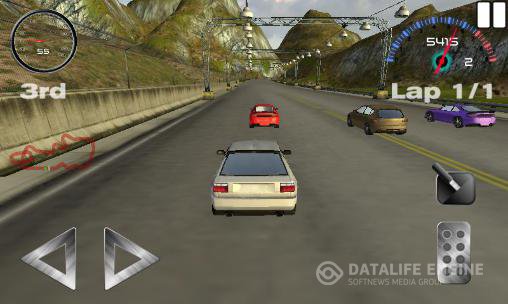 Скриншоты из игры Racing Revolution