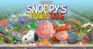 Скриншот Peanuts: Snoopy's Town Tale