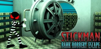 Иконка Stickman Bank Robbery Escape