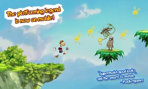 Скриншот Rayman Jungle Run
