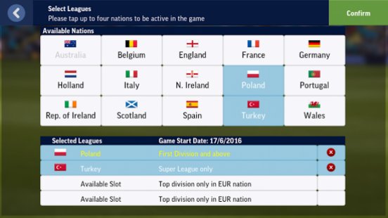 Скриншот Football Manager Mobile 2017
