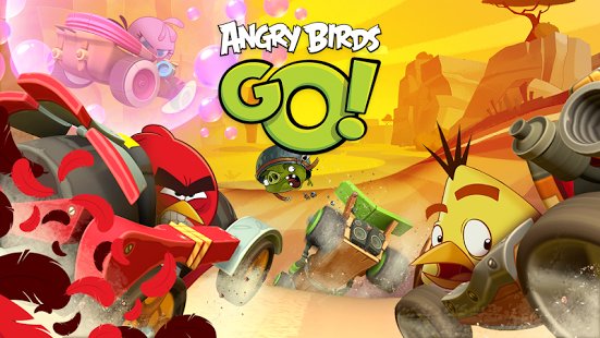 Скриншот Angry Birds Go!