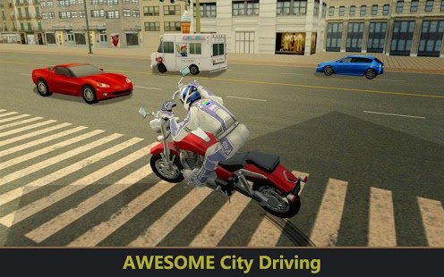 Скриншот Furious City Moto Bike Racer 2