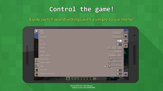 Скриншот Toolbox for Minecraft: PE