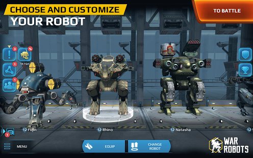 Скриншот Walking War Robots
