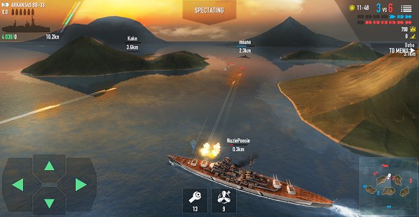 Скриншот Battle of Warships