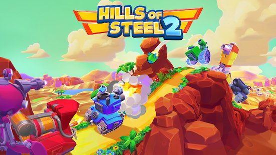 Скриншот Hills of Steel 2