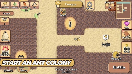 ‘криншот Pocket Ants: Симулятор Колонии