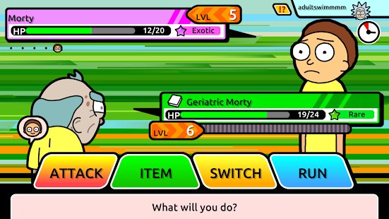 Скриншот Pocket Mortys