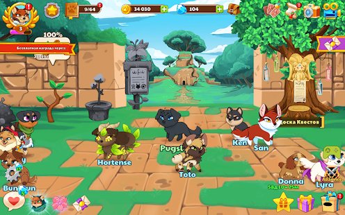 Скриншот Собаки подземелья - Ленивая ролевая игра