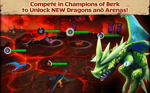 Скриншот Dragons: Rise of Berk