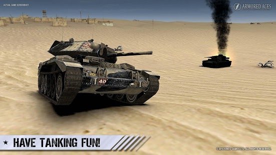 Скриншот Armored Aces - 3D Танки онлайн