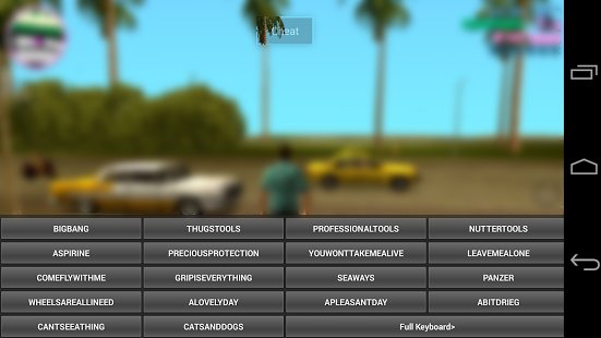 Скриншот JCheater: Vice City Edition