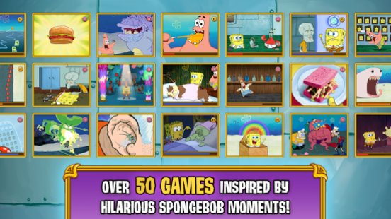 Скриншот Губка Боб : игровое безумие