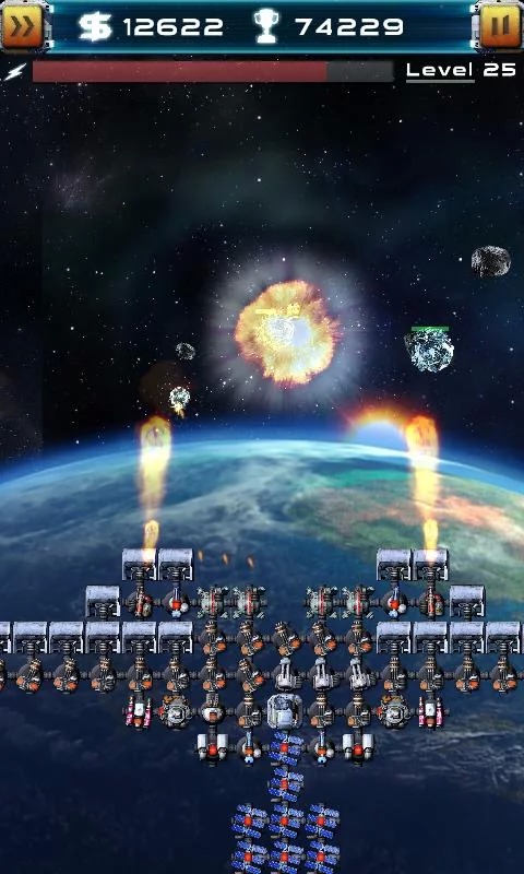 Скачать Андроид игру Asteroid Defense 2 (Оборона от Астероидов 2) Бесплатно apk без регистрации и отправки смс.