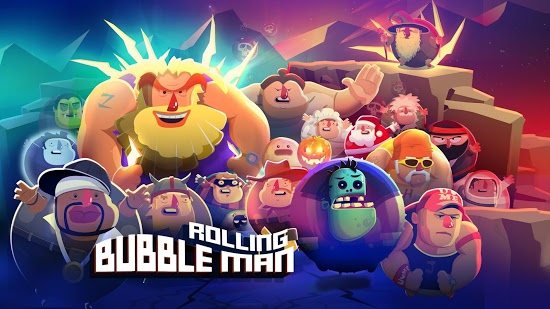 Иконка Bubble Man: Rolling