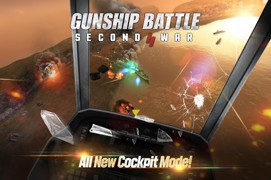 Скачать GUNSHIP BATTLE: SECOND WAR на андироид планшет или телефон бесплатно