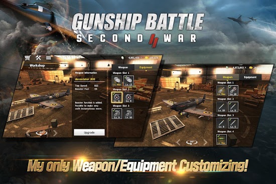 GUNSHIP BATTLE: SECOND WAR картинки из игры