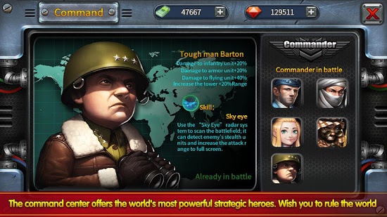Скачать Little Commander 2: Global War на android планшет бесплатно
