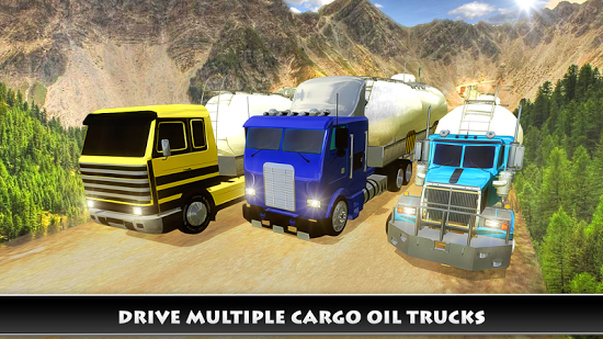 Offroad Oil Cargo Truck Sim 3D (  )     