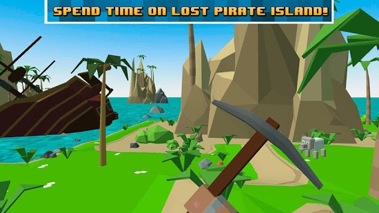 Скачать Pirate Craft Island Survival на android планшет бесплатно