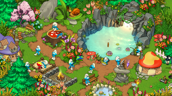 Скачать Smurfs' Village Magical Meadow для андроид телефона или планшета
