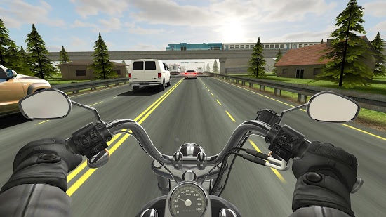 Cкриншоты из игры Traffic Rider